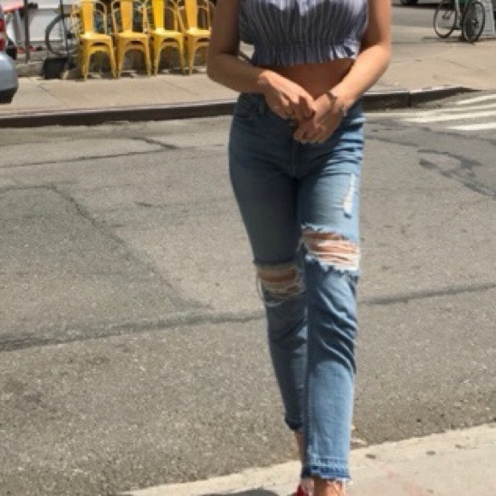 American made REVICE DENIM Distressed jeans - Picture 4 of 4